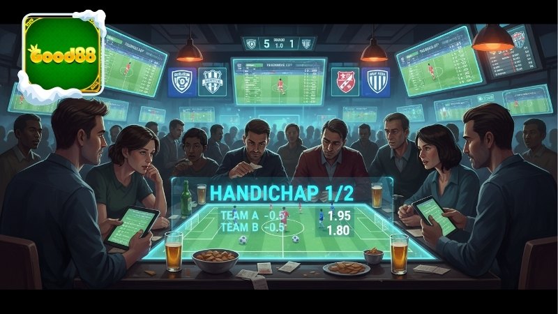 Kèo chấp 1/2 là gì và cách đọc cơ bản ra sao?